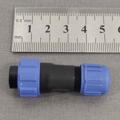 SP1310/S2IN; SP13; plug; female; PIN: 2; IP68; 4÷6.5mm; 13A; soldering; for cable; WEIPU