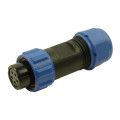 SP1310/S5IN; SP13; plug; female; PIN: 5; IP68; 4÷6.5mm; 5A; soldering; for cable; WEIPU SP1310/S5IN; SP13; plug; female; PIN: 5; IP68; 4÷6.5mm; 5A; soldering; for cable; WEIPU