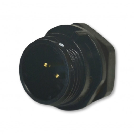 SP1312/P2; SP13; socket; male; PIN: 2; IP68; 13A; soldering; for panel mounting; WEIPU