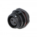 SP1312/S2; SP13; socket; female; PIN: 2; IP68; 13A; soldering; 250V; 2mm2; WEIPU SP1312/S2; SP13; socket; female; PIN: 2; IP68; 13A; soldering; 250V; 2mm2; WEIPU