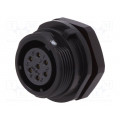 SP1712/S7; SP17; socket; female; PIN: 7; IP68; soldering; 700V; 0.75mm2; 5A; WEIPU SP1712/S7; SP17; socket; female; PIN: 7; IP68; soldering; 700V; 0.75mm2; 5A; WEIPU