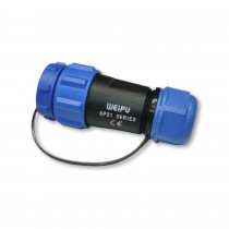 SP2110/S12 II 1C; SP21; plug; female; PIN: 12; with protective cap; IP68; 7÷12mm; 400V; WEIPU