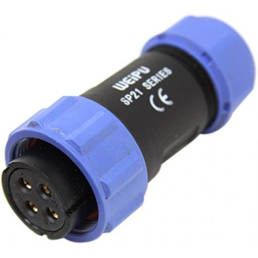 SP2110/S4 II 2N; SP21; plug; female; PIN: 4; IP68; 7÷12mm; screw terminal; for cable; WEIPU