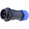 SP2111/P2 I 1N; SP21; plug; male; PIN: 2; IP68; 4.5÷7mm; soldering; for cable; 500V; WEIPU SP2111/P2 I 1N; SP21; plug; male; PIN: 2; IP68; 4.5÷7mm; soldering; for cable; 500V; WEIPU