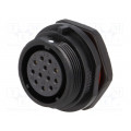 SP2112/S12; SP21; socket; female; PIN: 12; IP68; soldering; 400V; 0.75mm2; 5A; WEIPU SP2112/S12; SP21; socket; female; PIN: 12; IP68; soldering; 400V; 0.75mm2; 5A; WEIPU