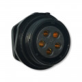 SP2112/S5; SP21; socket; female; PIN: 5; IP68; soldering; 500V; 4mm2; 30A; WEIPU SP2112/S5; SP21; socket; female; PIN: 5; IP68; soldering; 500V; 4mm2; 30A; WEIPU