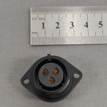 SP2113/S3; SP21; socket; female; PIN: 3; IP68; soldering; 500V; 4mm2; 30A; WEIPU