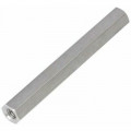138X60; Screwed spacer sleeve; Int.thread: M5; 60mm; hexagonal; aluminium; DREMEC 138X60; Screwed spacer sleeve; Int.thread: M5; 60mm; hexagonal; aluminium; DREMEC