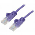 95222; Patch cord; U/UTP; 5e; stranded; CCA; PVC; violet; 10m; 26AWG; Goobay