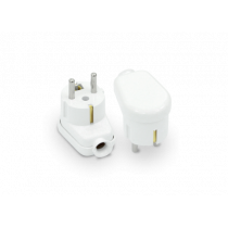 WT-16U BIAŁY; Connector: AC supply; male; plug; 2P+PE; 250VAC; 16A; white; PIN: 3; PLASTROL WT-16U BIAŁY; Connector: AC supply; male; plug; 2P+PE; 250VAC; 16A; white; PIN: 3; PLASTROL