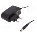 ; Power supply: switched-mode; 24VDC; 0.5A; Out: 5,5/2,1; 12W; 0÷40°C; ESPE