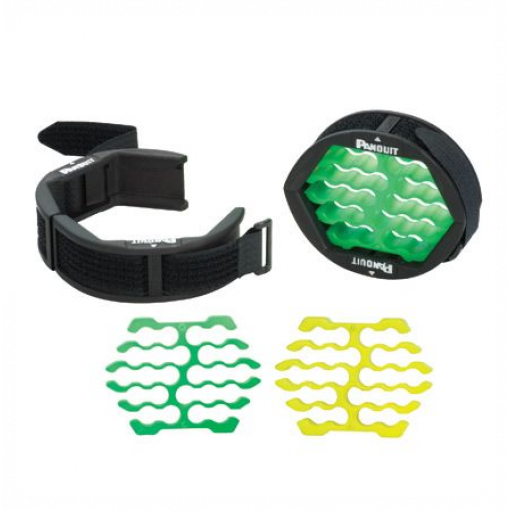 CBOT24K; Cable organizer; polyamide; Cable P-clips; Number of slots: 24; PANDUIT