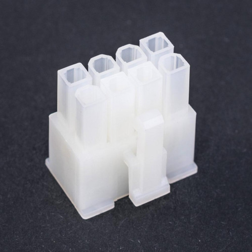 H5150-08PDW000R; Plug; wire-wire/PCB; female; N42W; 4.2mm; PIN: 8; w/o contacts; 600V; HSM H5150-08PDW000R; Plug; wire-wire/PCB; female; N42W; 4.2mm; PIN: 8; w/o contacts; 600V; HSM