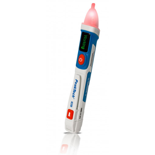 P 1031; Tester: non-contact voltage detector; 50÷1000VAC; PEAKTECH