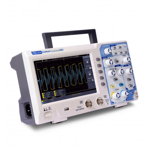 P 1335; Oscilloscope: digital; Channels: 2; 20MHz; 100Msps; 10kpts; 15W; PEAKTECH P 1335; Oscilloscope: digital; Channels: 2; 20MHz; 100Msps; 10kpts; 15W; PEAKTECH