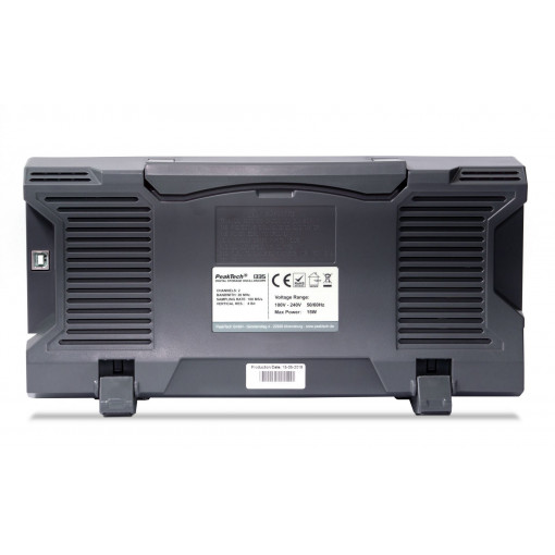 P 1336; Oscilloscope: digital; Channels: 2; 50MHz; 500Msps; 10kpts; 15W; PEAKTECH P 1336; Oscilloscope: digital; Channels: 2; 50MHz; 500Msps; 10kpts; 15W; PEAKTECH