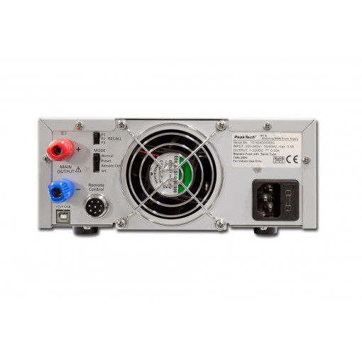 P 1575; Power supply: programmable laboratory; Channels: 1; 1÷32VDC; PEAKTECH