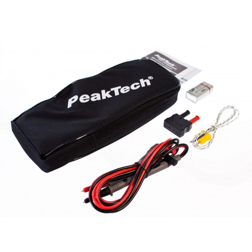 P 1665; AC/DC digital clamp meter; Øcable: 48mm; LCD 3,83 digit (6000); PEAKTECH P 1665; AC/DC digital clamp meter; Øcable: 48mm; LCD 3,83 digit (6000); PEAKTECH