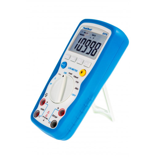 P 2175; LCR meter; LCD 4,5 digit (11000),with a backlit; 82x182x55mm; PEAKTECH