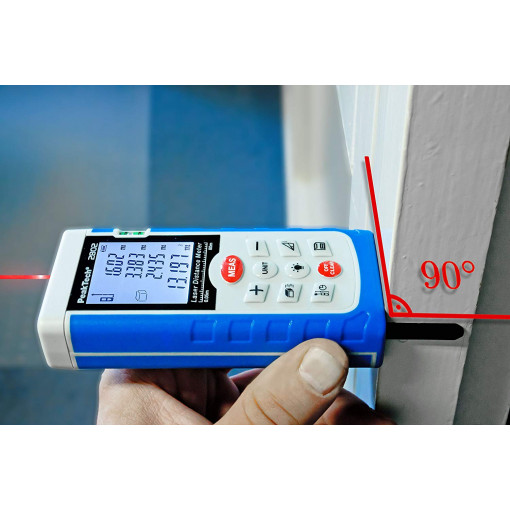 P 2801; Laser rangefinder; LCD,with a backlit; 0,05÷60m; 54x118x28mm; PEAKTECH P 2801; Laser rangefinder; LCD,with a backlit; 0,05÷60m; 54x118x28mm; PEAKTECH