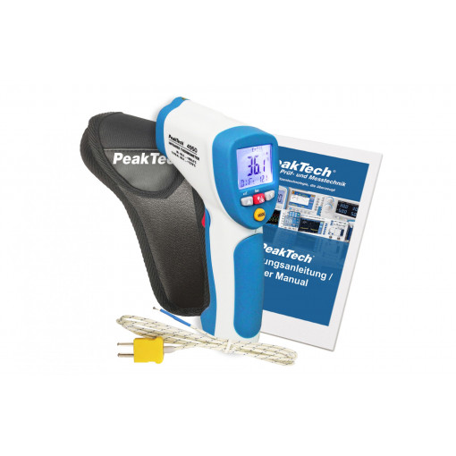 P 4950; Infrared thermometer; LCD 3,5 digit,with a backlit; -50÷850°C; PEAKTECH
