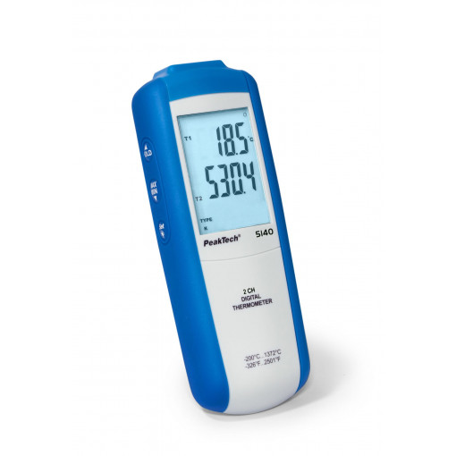 P 5140; Meter: temperature; LCD 3,5 digit (1999),with a backlit; PEAKTECH