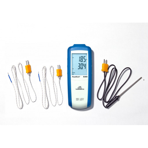 P 5140; Meter: temperature; LCD 3,5 digit (1999),with a backlit; PEAKTECH