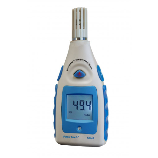 P 5160; Thermo-hygrometer; LCD 3 digits (999),with a backlit; -10÷50°C; PEAKTECH