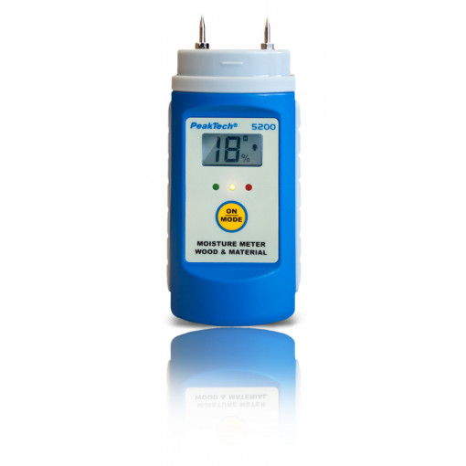 P 5200; Hygrometer; LCD,with a backlit; 6÷60%RH; 6÷60%RH; 51x122x45mm; PEAKTECH