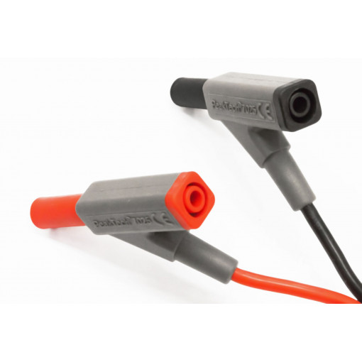 P 7025; Set of test leads; Inom: 16A; Len: 0.95m; insulated; Quan: 2pcs.; PEAKTECH