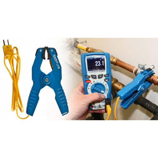 P TF-25; Probe: K-type temperature; -20÷200°C; Accur: ±3%; Len: 0.92m; PEAKTECH