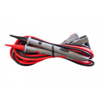 TKS-2; Set of test leads; Inom: 10A; Len: 1.2m; insulated; Quan: 2pcs.; PEAKTECH