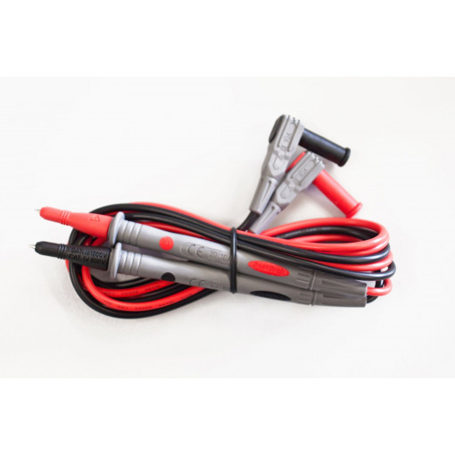 TKS-4; Set of test leads; Inom: 10A; Len: 1.2m; insulated; Quan: 2pcs.; PEAKTECH TKS-4; Set of test leads; Inom: 10A; Len: 1.2m; insulated; Quan: 2pcs.; PEAKTECH