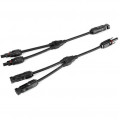SOLCON4-YSPLIT-MFF-C, T adapter; Y; SOLCON4 male,SOLCON4 female x2,