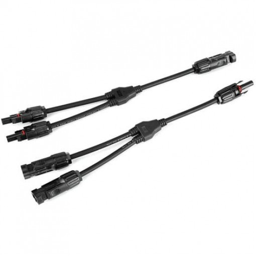 SOLCON4-YSPLIT-MFF-C, T adapter; Y; SOLCON4 male,SOLCON4 female x2,