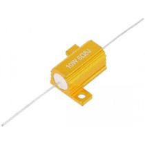 AHP10W-6R8J: Rezistori 10W;Resistor: wire-wound; with heatsink; 6.8Ω; 10W; ±5%; 50ppm/°C