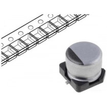 EEEHA1H101P: Elektrolitiskie kondensatori SMD 105°C;Capacitor: electrolytic; SMD; 100uF; 50VDC; Ø10x10.2mm; ±20%; 1000h EEEHA1H101P: Elektrolitiskie kondensatori SMD 105°C;Capacitor: electrolytic; SMD; 100uF; 50VDC; Ø10x10.2mm; ±20%; 1000h