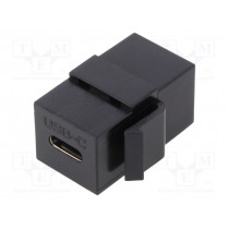 NK0032: Savienojumi USB un IEEE1394;Socket; coupler; female x2; USB C socket x2; straight; Keystone NK0032: Savienojumi USB un IEEE1394;Socket; coupler; female x2; USB C socket x2; straight; Keystone