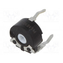 PT6MV-474A2020-: Potenciometri THT vienapgriezienu;Potentiometer: mounting; single turn,horizontal; 470kΩ; 100mW PT6MV-474A2020-: Potenciometri THT vienapgriezienu;Potentiometer: mounting; single turn,horizontal; 470kΩ; 100mW