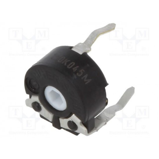 PT6MV-474A2020-: Potenciometri THT vienapgriezienu;Potentiometer: mounting; single turn,horizontal; 470kΩ; 100mW PT6MV-474A2020-: Potenciometri THT vienapgriezienu;Potentiometer: mounting; single turn,horizontal; 470kΩ; 100mW