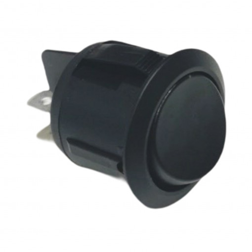 R13-244A-02: Rocker veida pārslēdzēji;ROCKER; DPST; Pos: 2; OFF-ON; 10A/250VAC; none; 50mΩ; Body: black