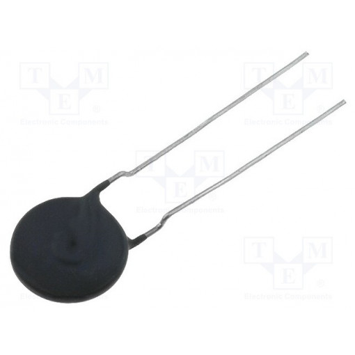 B57235S0100M000: Termistori NTC drošības;NTC thermistor; 10Ω; ±20%; THT; Pitch: 5mm