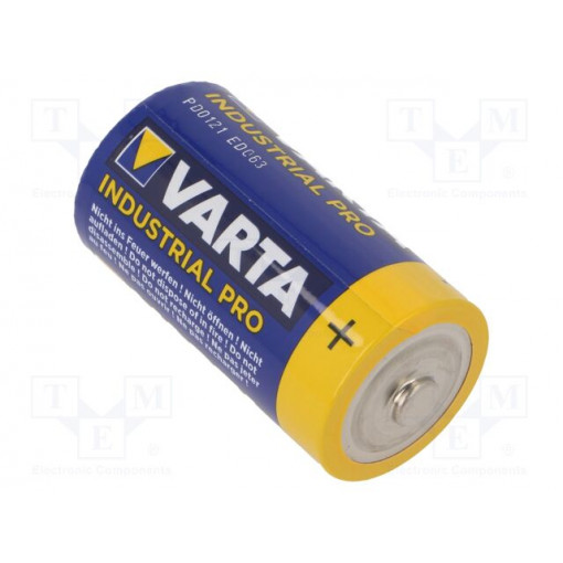 4014211111: Baterijas;Battery: alkaline; 1.5V; C; Industrial PRO; Ø26.2x50mm