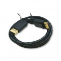 CC-DP-1M: HDMI, DVI, DisplayPort vadi un adapteri;Cable; DisplayPort 1.2,HDCP 1.3; DisplayPort plug,both sides