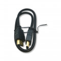 CC-HDMI4-0.5M: HDMI, DVI, DisplayPort vadi un adapteri;Cable; HDMI 2.0; HDMI plug,both sides; 0.5m; black; 30AWG; Core: Cu