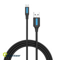 COLBH: USB vadi un adapteri;Cable; USB 2.0; USB A plug,USB B micro plug; nickel plated; 2m