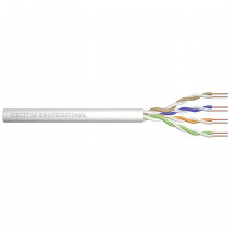 DK-1511-V-305-1: Tele-informātikas vadi;Wire; U/UTP; 5e; solid; Cu; 4x2x24AWG; PVC; grey; 305m; Øcable: 4.7mm