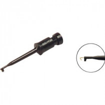 KLEPS 2 SW: Mērīšanas turētāji;Clip-on probe; hook type; 6A; 60VDC; black; Plating: gold-plated