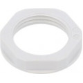 52000130: Gredzenu uzgriežņi;Nut; PG11; polystyrene; 24mm; light grey; -20÷70°C; Thread: PG