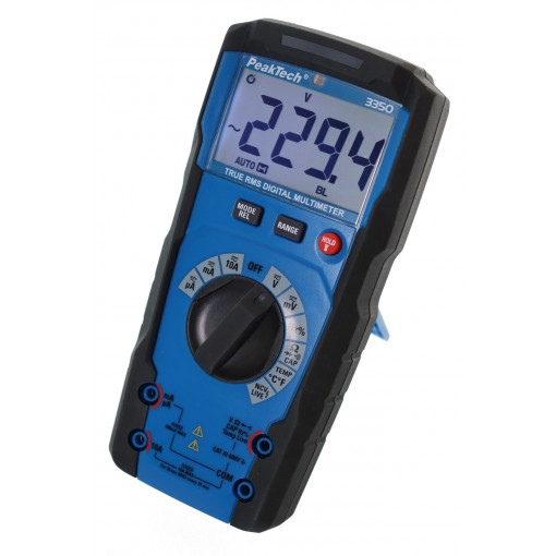 P 3350: Ciparu multimetri portatīvi;Digital multimeter; LCD (6000); VDC: 60mV,600mV,6V,60V,600V